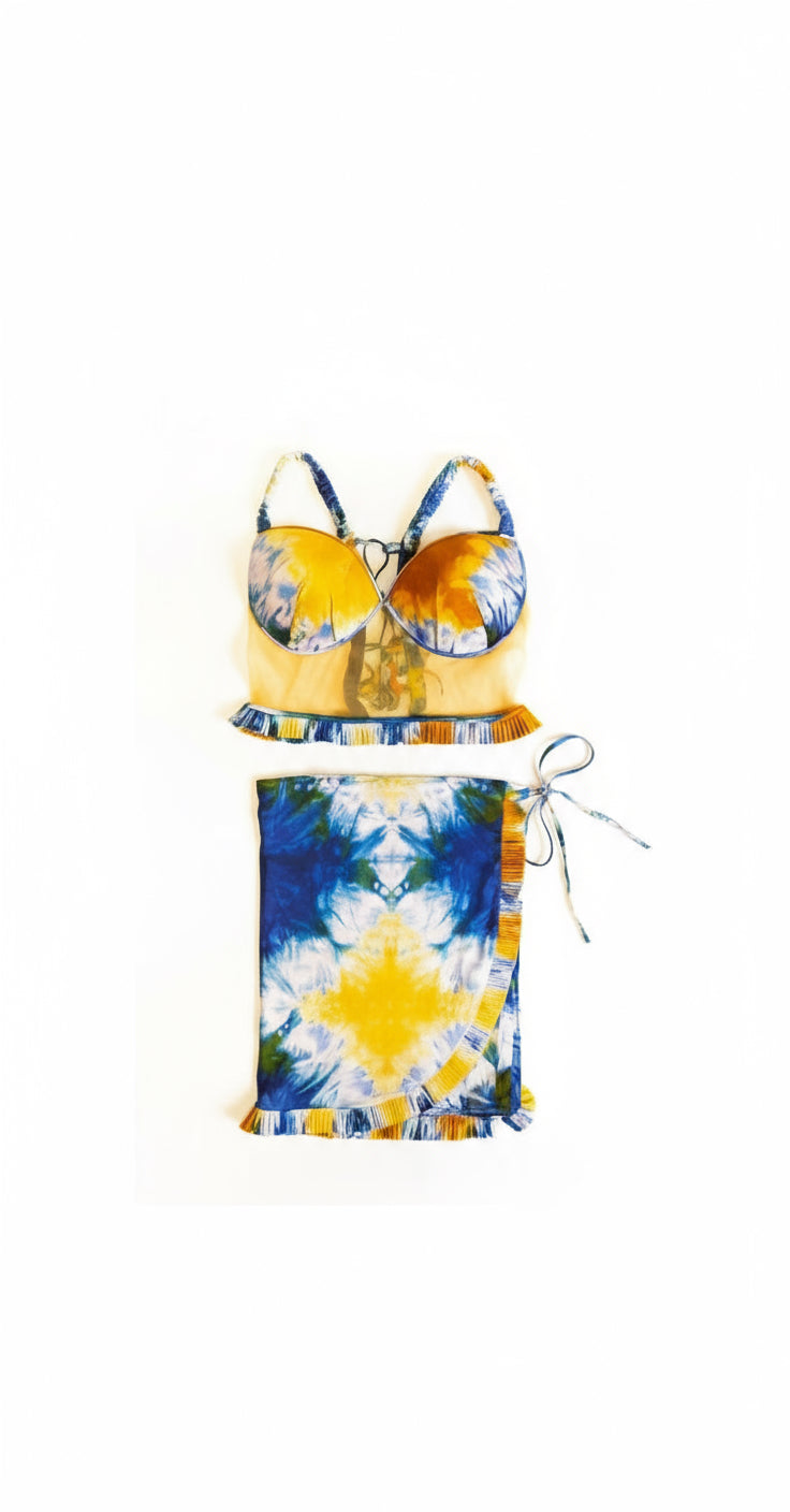 Ensemble soleil bleu